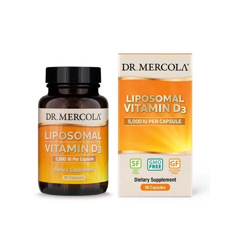 Doplňková Výživa - Liposomální vitamín D3 5000IU - 90 kapslí