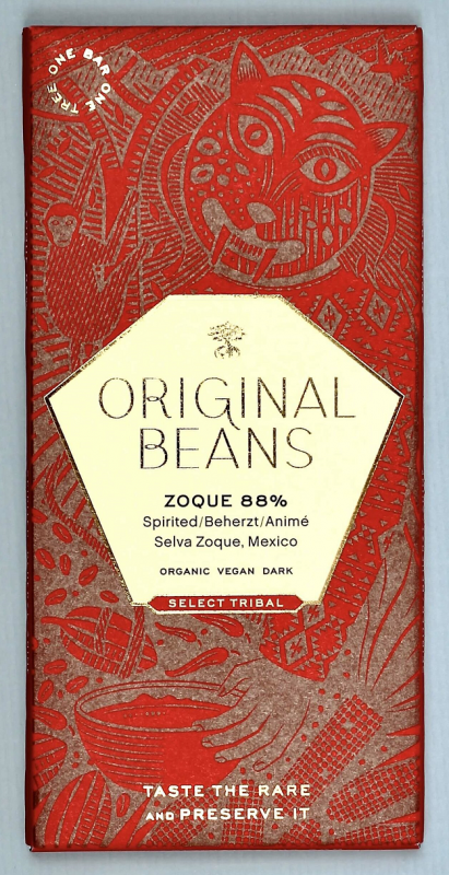 Doplňková Výživa - 88% Zoque (Mexiko) Original Beans 70g