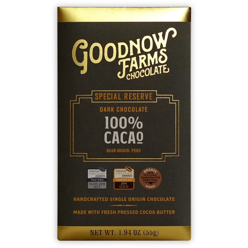 Doplňková Výživa - 100% Special Reserve (s čerstvě lisovaným kakaovým máslem) Goodnow farms 55g