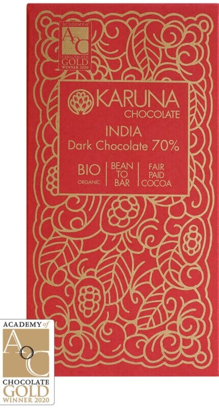 Doplňková Výživa - BIO 70% INDIE - Karuna 60g
