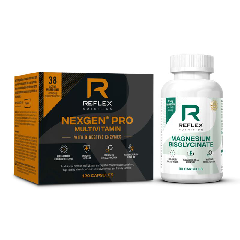 Doplňková Výživa - Nexgen® PRO s Enzymy 120 kapslí + Albion Magnesium 90 kapslí ZDARMA