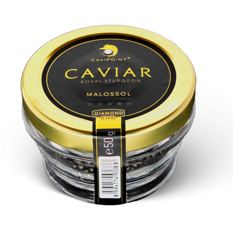 Doplňková Výživa - Nepasterizovaný kaviár z jesetera (Royal Amur) 50g