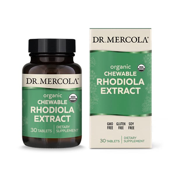 Doplňková Výživa - Organic Rhodiola Extrakt 30 tablet