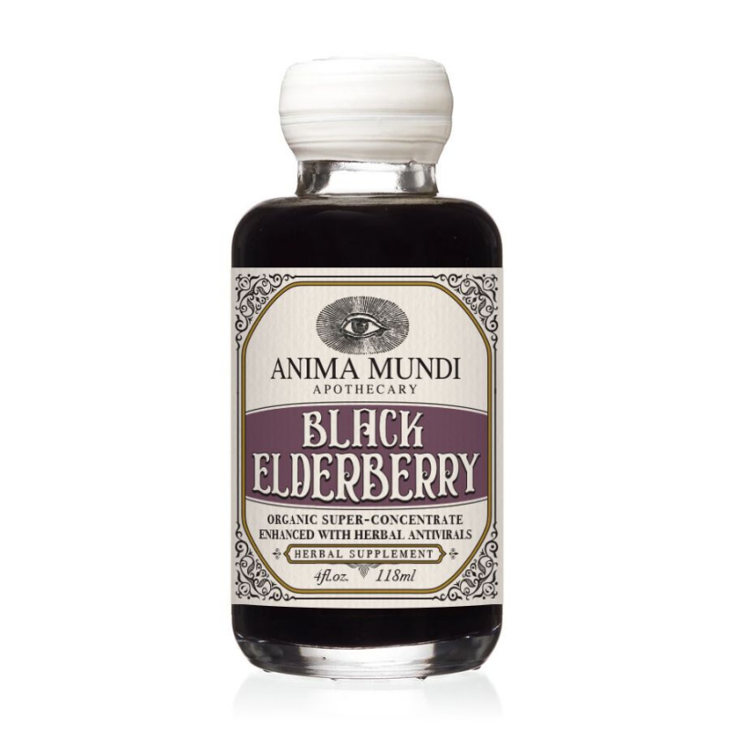 Doplňková Výživa - Black Elderberry Elixir - Anima Mundi 118ml