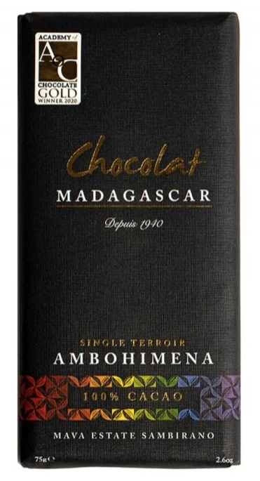 Doplňková Výživa - 100% Chocolat Madagascar AMBOHIMENA (bez přísad) 75g