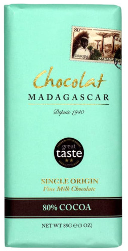 Světová TOP Čokoláda - 80% Chocolat Madagascar (darkmilk) 85g