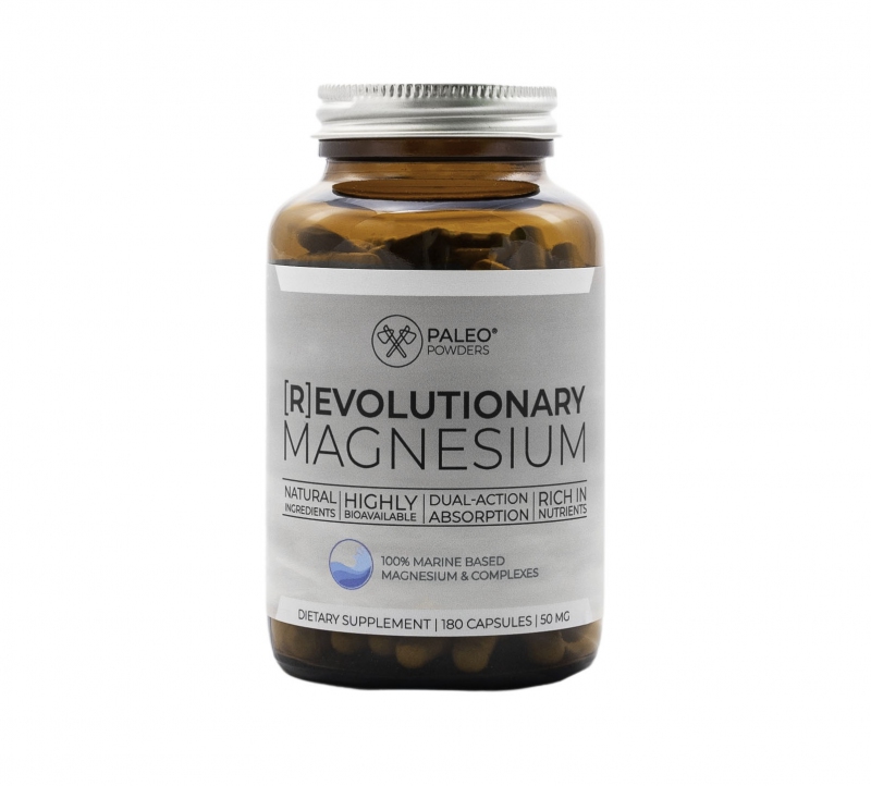 Doplňková Výživa - [R]evolutionary MAGNESIUM - Paleo Powders 180 kapslí