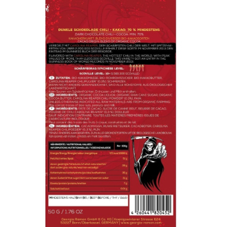 70% Carolina Reaper CHILLI Georgia Ramon 50g