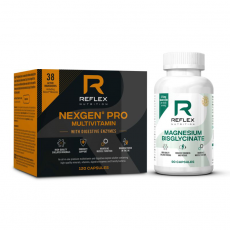 Nexgen® PRO s Enzymy 120 kapslí + Albion Magnesium 90 kapslí ZDARMA