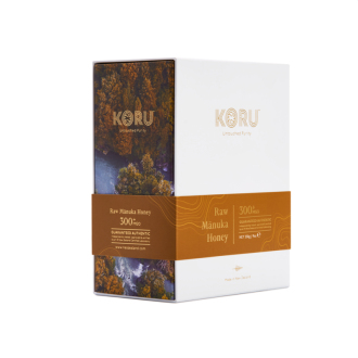 KORU RAW Manuka (MGO od 300+ do 1959+) 250g