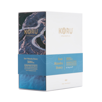 KORU RAW Manuka (MGO od 300+ do 1959+) 250g