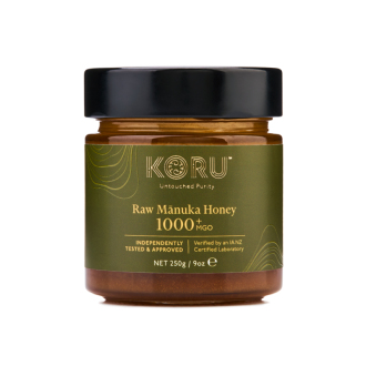 KORU RAW Manuka (MGO od 300+ do 1959+) 250g