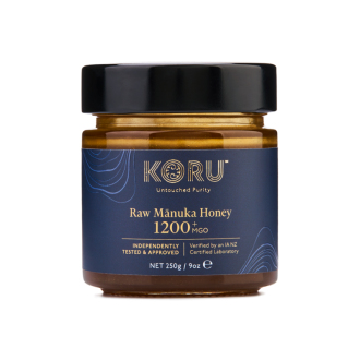 KORU RAW Manuka (MGO od 300+ do 1959+) 250g
