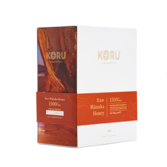 KORU RAW Manuka (MGO od 300+ do 1959+) 250g
