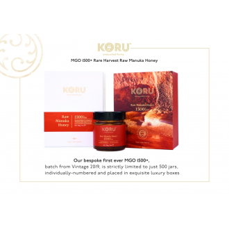 KORU RAW Manuka (MGO od 300+ do 1959+) 250g