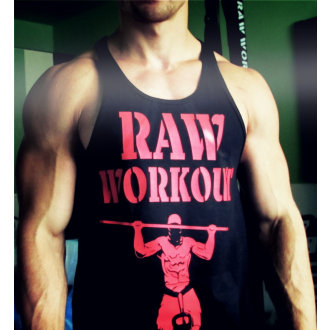 Stringer Raw Workout (černo-červená)