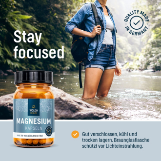 Hořčík Tri-Magnesium dicitrát Woldo 120 kapslí