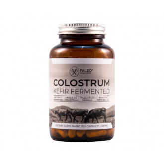Kefírové Kolostrum (fermentované) - Paleo Powders 120 kapslí (60g)