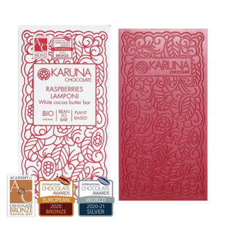 BIO Bílá s malinou - Karuna 50g (CZ-BIO-002)