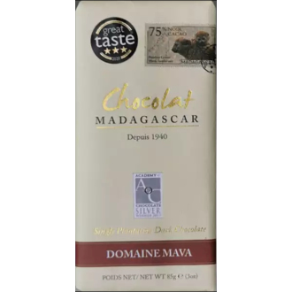 75% Chocolat Madagascar DOMAINE MAVA (3 hvězdy great taste) 85g