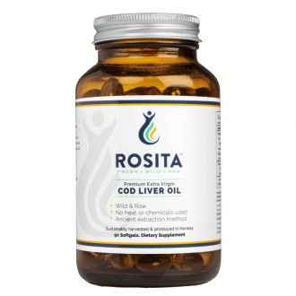 ROSITA Morrhuae Oleum EVCLO (extra panenský olej z tresčích jater) kapsle