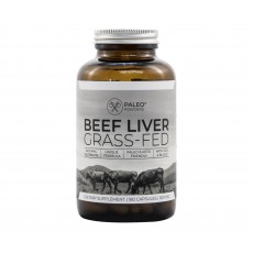 Hovězí játra (grass-fed beef liver) - Paleo Powders 180 kapslí
