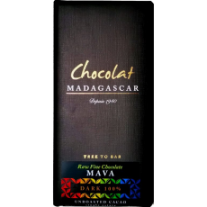 100% RAW Chocolat Madagascar MAVA (bez přísad) 75g