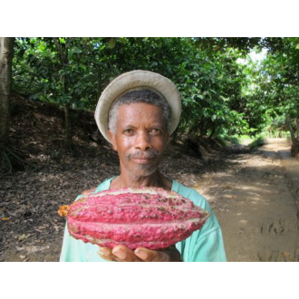 100% RAW Chocolat Madagascar VOHIBINANY (bez přísad) 75g