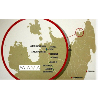100% RAW Chocolat Madagascar VOHIBINANY (bez přísad) 75g
