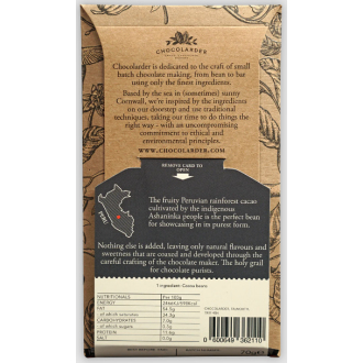 100% Amazon Pure Dark (bez přísad) - Chocolarder 70g