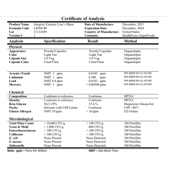 Lion’s mane (Lví hříva) - Health Force 150g