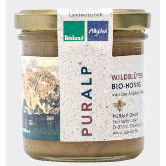 Alpský BIO med z divokých květů 400g (CZ-BIO-002)
