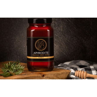 Řecký RAW lesní horský med - Aphrodite 950g