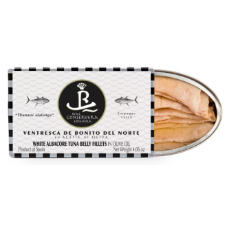 Bílý tuňák Albacore LOW SODIUM (100% břišní část v olivovém oleji) - Realconservera 115g