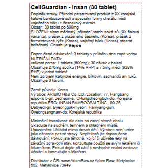 CellGuardian - Insan 30 tablet