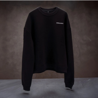 Oversize Oldschool fitness mikina - ORGAINIC