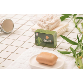 Přírodní mýdlo s bambusovou 9X fialovou solí - INSAN 100g