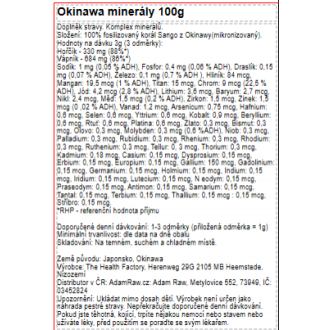 Okinawa minerály (THF)