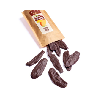 Pravé mango (Thajsko) ve 100% čokoládě AJALA (Ekvádor) 150g/1500g