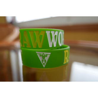 Raw Workout Náramek (zeleno-žluto-bílá)