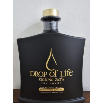 BIO Vysokopolyfenolický olivový olej Drop Of Life (RAW Limited) 500ml (CZ-BIO-002)