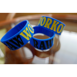 Raw Workout Náramek (modro-černo-žlutá)