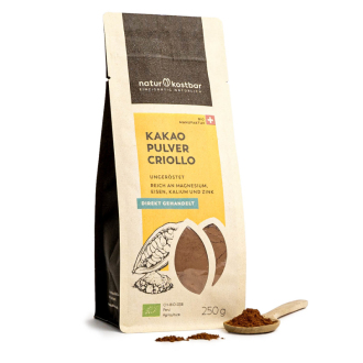 BIO CRIOLLO Kakao Naturkostbar 250g (CZ-BIO-002)
