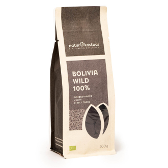 BIO 100% BOLIVIA WILD pecky Naturkostbar (bez přísad) 250g (CZ-BIO-002)