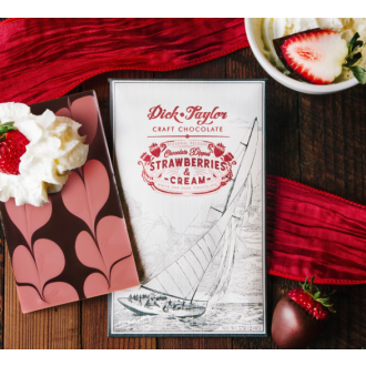 72% Čokoláda jahody se smetanou (Belize) Dick Taylor 57g