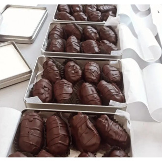 BIO MEDJOUL DATLE ve 100% čokoládě Karuna Peru 200g (CZ-BIO-002)