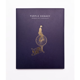 PURPLE Donkey (Alkalická Oslí darkmilk bez cukru s fialovou bambusovou 9X solí) - Naive 50g