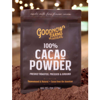 Goodnow farms Kakao pravé (z čerstvého lisování kakaového másla) - USA (226g)