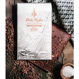 73% Brown butter, nibs and sea salt (Uganda) Dick Taylor 57g