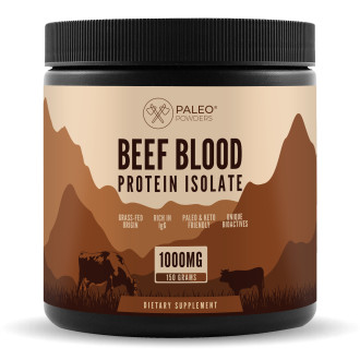 Beef Blood protein isolate (grass-fed) Paleo powders 150g